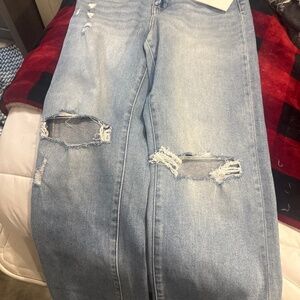 Mid rise jeans